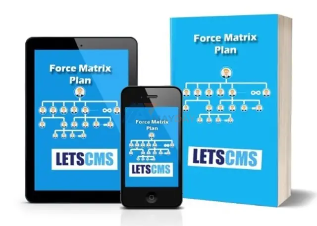 Force Matrix MLM eCommerce & Calculation, Matrix Compensation Plan, Repurchase Plan - 3/4