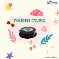 Delicious Rakhi Cake - Delivery in Kerala