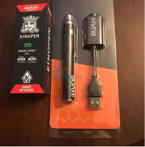 Potent Prefilled THC Vape Carts With Batteries - 1/2