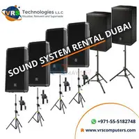 Organize Captivating Events with a Sound System Rental Dubai