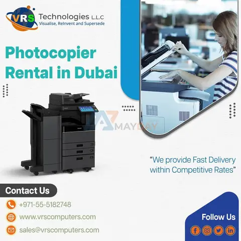 Raise you Competency by Using Photocopier Rental Dubai - 1/1
