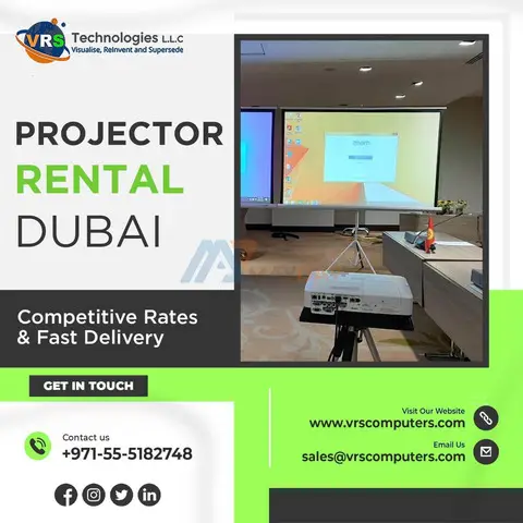 High Quality Projector At The Affordable Rent In Dubai - 1/1