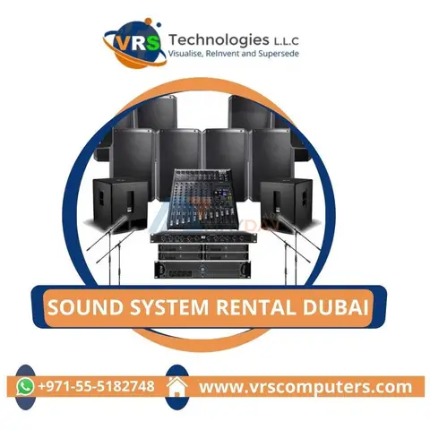 The Music Effect Is Enhanced By the Sound System Rental in Dubai - 1/1