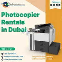 Copier Rental Dubai Provided at VRS Technologies