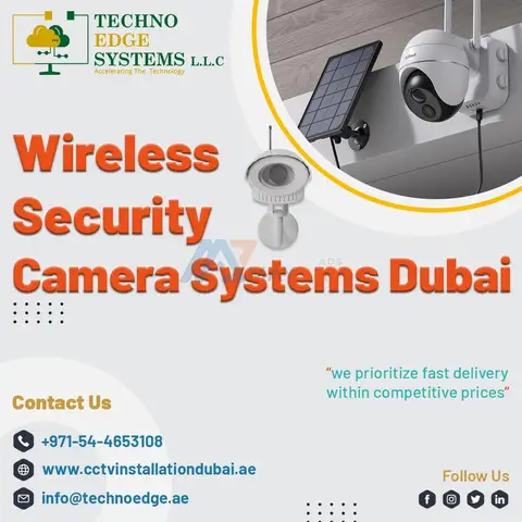 What is Advantage of Wireless Security Camera Systems Dubai? - 1/1