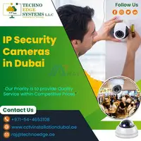 Why IP Security camera installation better than analog CCTV Dubai?