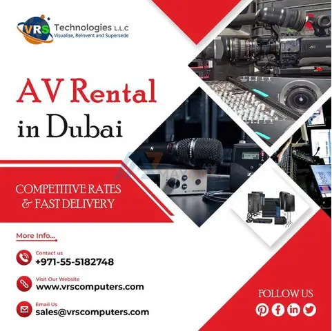 AV Rental Services in Dubai Have a Variety of Useful Features - 1