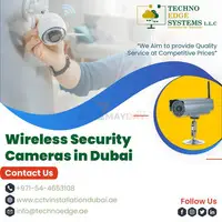 Professional Wireless Security Camera Setup Dubai - 1