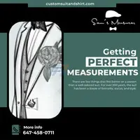 Best Custom Tailored Suits | Sam's Menswear Toronto - 1