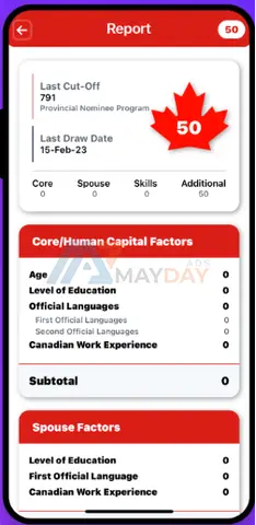 Check Latest Canada Express Entry Draw on App - 1