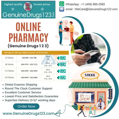 Experience the Freedom of Online (Sofosbuvir) Harvoni Purchases - 1
