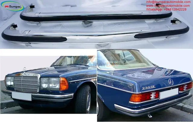 Mercedes W123 coupe bumpers (1976–1985) - 1