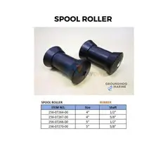 SPOOL ROLLER // Boat SPOOL ROLLER // Marine Hardware SPOOL ROLLER - 1