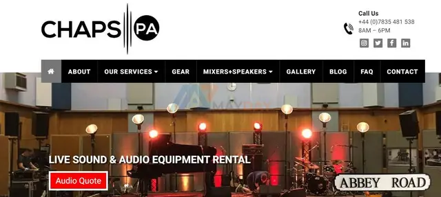 Sound system rental - 1