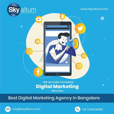 Make your business grow with skyaltum top digital marketing agency in Bangalore - 1