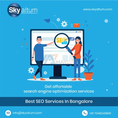 Boost your website's traffic with Best SEO services in Bangalore Skyaltum - 1