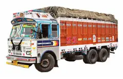Container truck transport delhi india