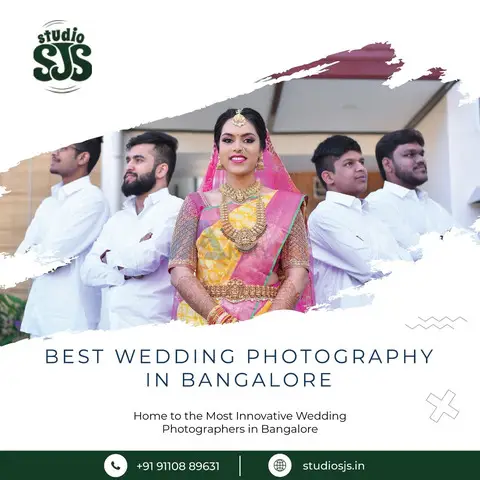 Top Best Wedding Photographers in Bangalore | Studio SJS - 1
