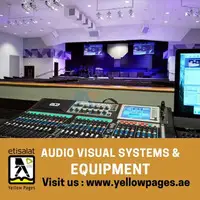 List of Audio Visual Systems & Equipment in UAE - 1