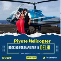 Best Private Helicopter Booking For Marriage In Delhi - 1