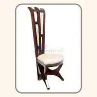Teak Wood Designer Chair - 4