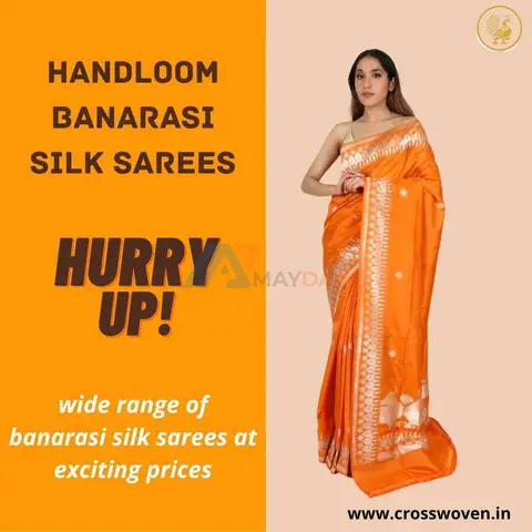 Handloom Banarasi Silk Sarees - 1