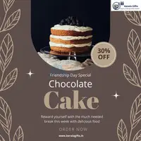 Friendshipday chocolate Cake - 1