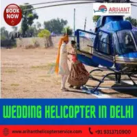 Book A Helicopter For wedding In Delhi