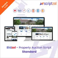 Best Advanced Property Online Auction PHP Script  - Scriptzol - 1