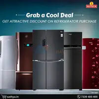 Double Door Refrigerator | Double Door Fridge Online | Frost Free Double Door Refrigerator - 1