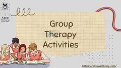 Strengthen Your Mental Health With Group Therapy Activities At Anya Wellbeing
