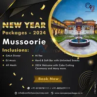 Mussoorie New Year Packages 2024 – New Year Party in Mussoorie