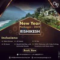 New Year Packages in Rishikesh – New Year Celebration in Rishikesh