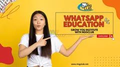 Take Leverage of technology to make a Leading Position for your school with WhatsApp for Education
