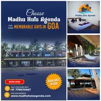 Most Beautiful Beach Huts in Agonda South Goa - Madhu Huts Agonda