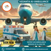 Use Safe Vedanta Air Ambulance Service in Bangalore at the Lowest Booking Fee