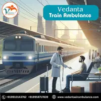 Get the Best Vedanta Train Ambulance Service in Guwahati at Nominal Booking Charges