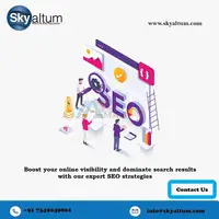 Get more Organic Leads with Skyaltum SEO company in Bangalore - 1