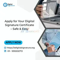 Apply for Your Digital Signature Certificate – Safe & Easy