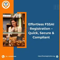 Effortless FSSAI Registration – Quick, Secure & Compliant