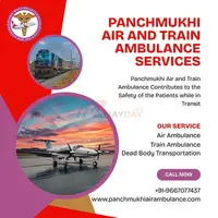 Obtain an Air Ambulance in Varanasi with the Top-level Medical Features