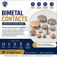 Bimetal Contacts Manufacturers India | Rs Electro