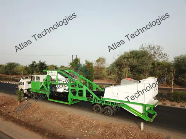 Mobile Batch Mix Plant Manufacturer and Exporter – Atlas Technologies - 2/4