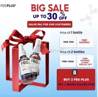 FEG Plus With Free Derma Roller Price in Karachi
