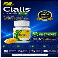 Cialis Tadalafil 20mg 30 Tablets In Moro - 03301077758