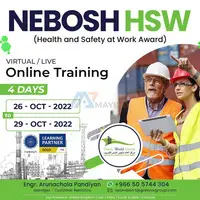 Start your safety career by pursuing NEBOSH HSW course!