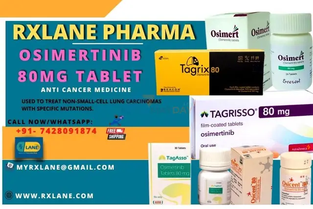 Buy Generic Tagrisso 80mg tablet | Indian Osimertinib tablet Price Philippines - 1/1