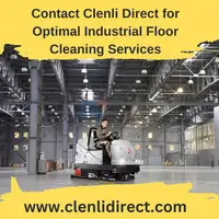Contact Clenli Direct for optimal industrial floor cleaning services