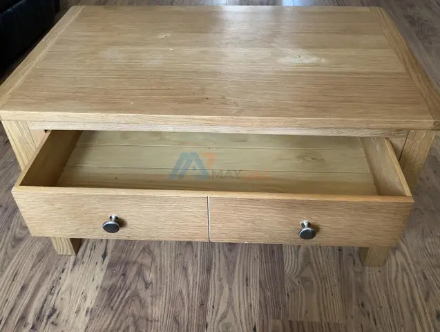 Dunelm Bromley Oak Coffee Table - In Excellent Condition.  Real price £169 - 2/4