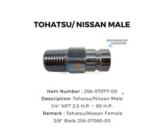 TOHATSU/ NISSAN MALE // Boat TOHATSU/ NISSAN MALE // Marine Hardware TOHATSU/ NISSAN MALE